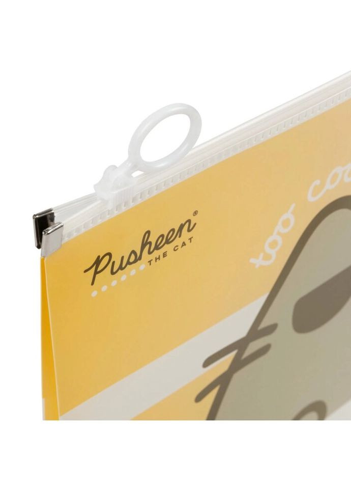 Папка-конверт на молнии A4 Pusheen 492031 24х32х2.5 см Yes (335584028)