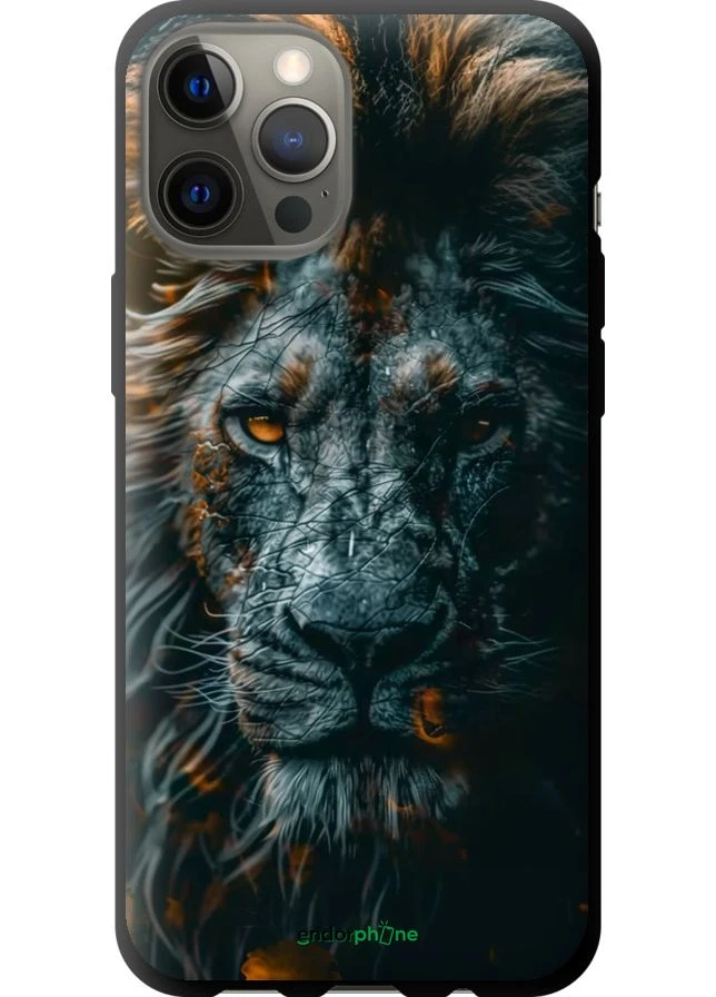 Чохол на iPhone 12 Pro Max Лев у сутінках "6154b-2054-70447" Endorphone (383051487)