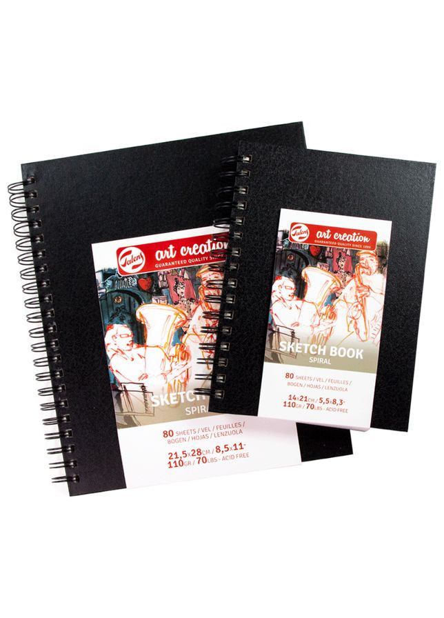 Блокнот на спирали Talens Art Creation 110г/м2 80л Royal Talens (362585995)