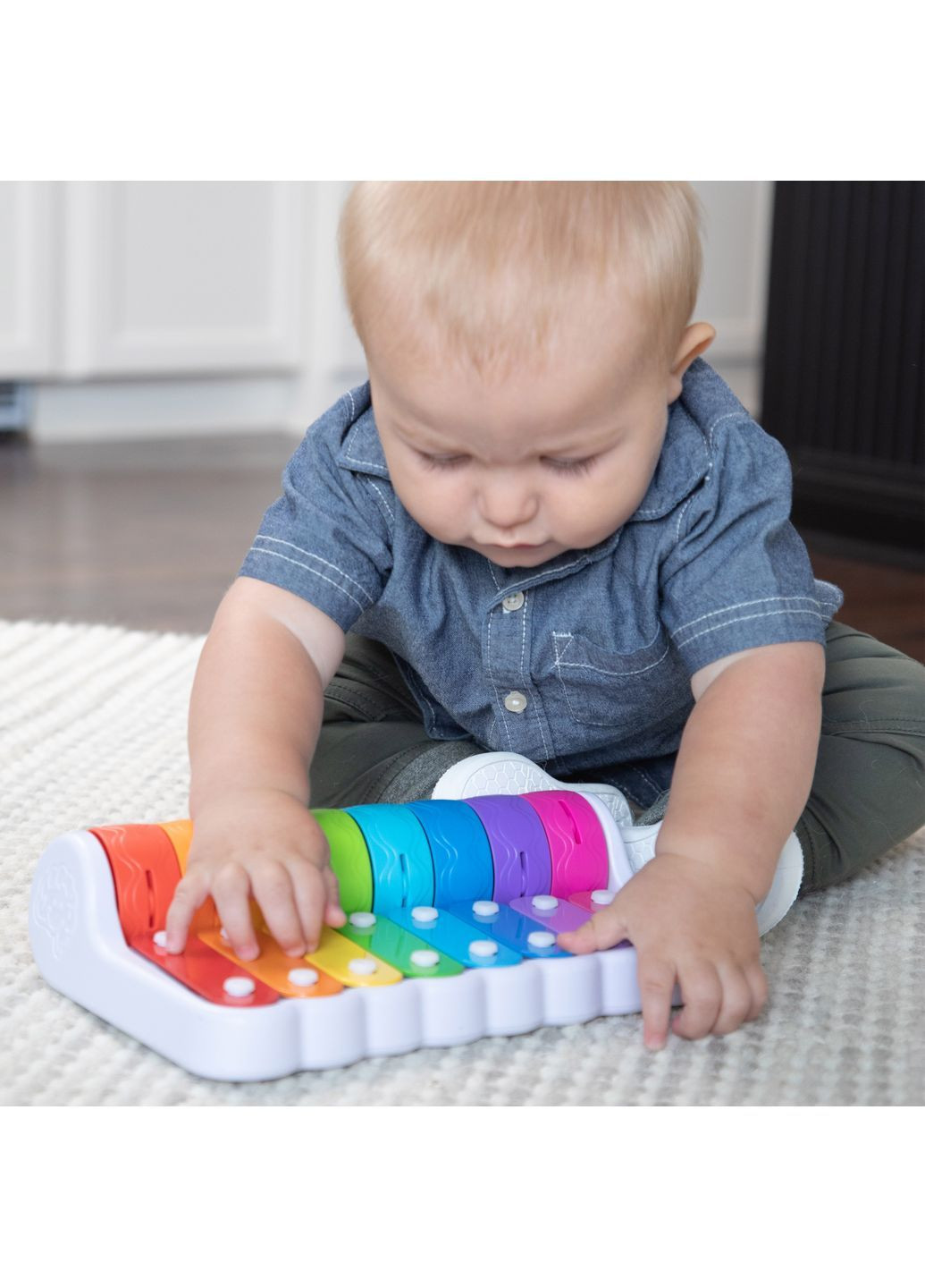 Ксилофон і дзвіночки Rock N 'Roller Piano () Fat Brain Toys F281ML (366725866)