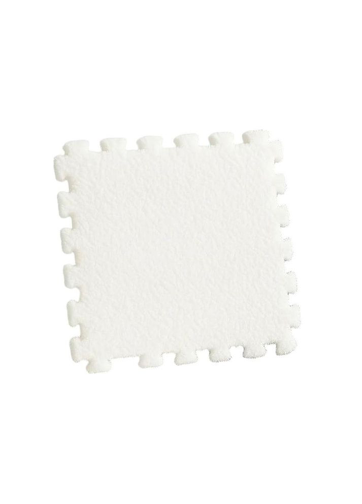 Мягкое напольное покрытие коврик-пазл 30*30 см белый (NR0284_2) No Brand (372126384)