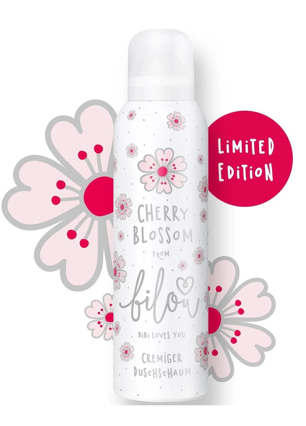 Пінка для душу Cherry Blossom Shower Foam, 200 мл Bilou (291847397)