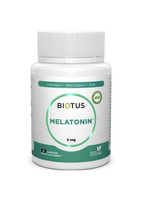 Melatonin 5 mg 60 Caps BIO-530418 Biotus (283618174)