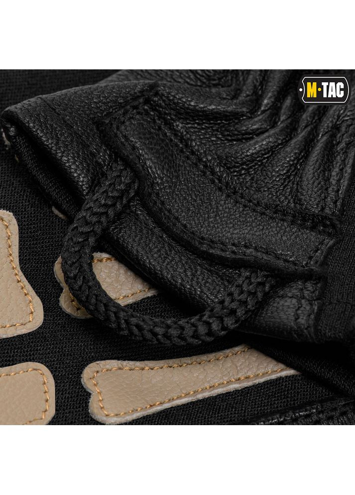 Рукавички Skeleton Nomex Чорний/Койот (00000005414) M-TAC (356486523)