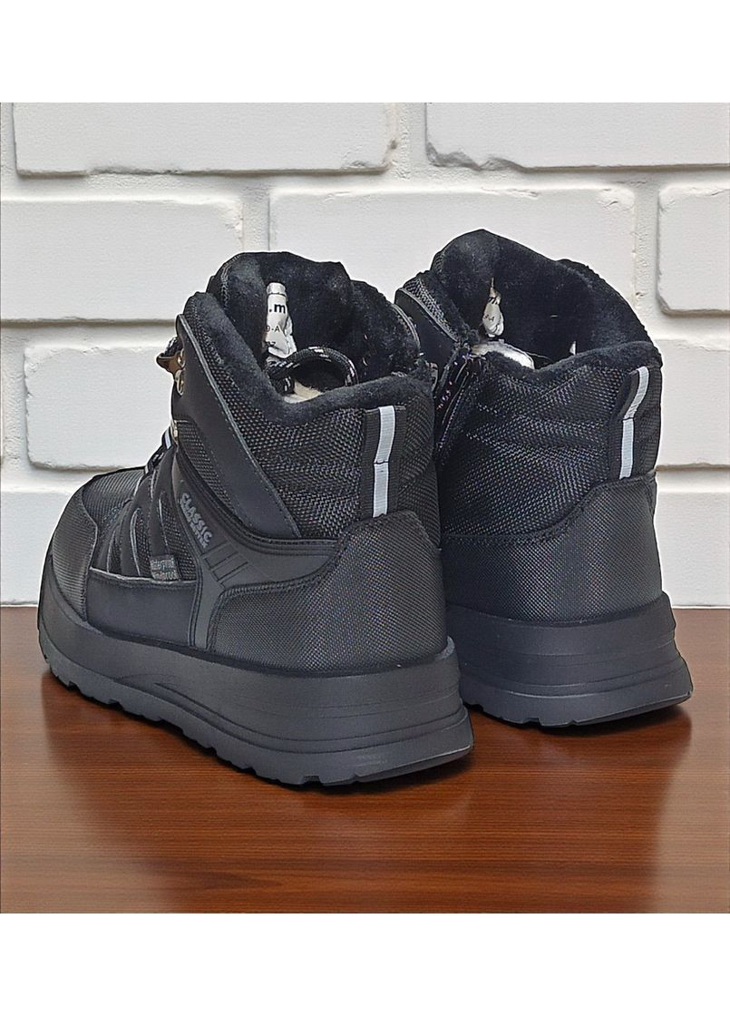 Зимові підліткові дутики термочеревики для підлітка хлопчика на овчині Tom.M (369345647)