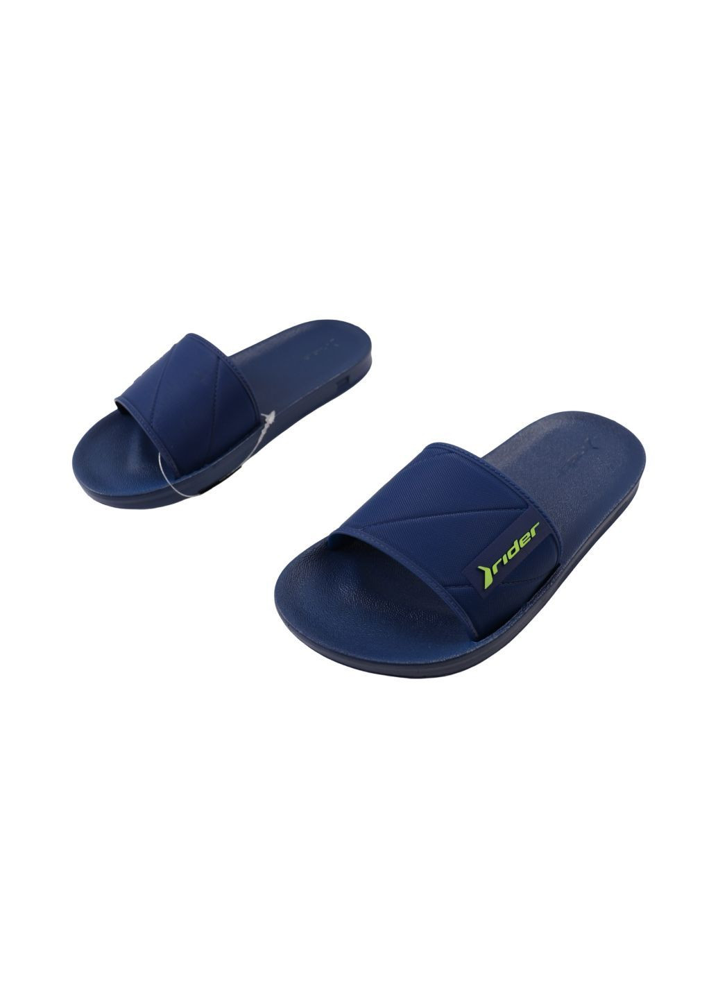 Синие шлепанцы мужские синие резиновые Rider