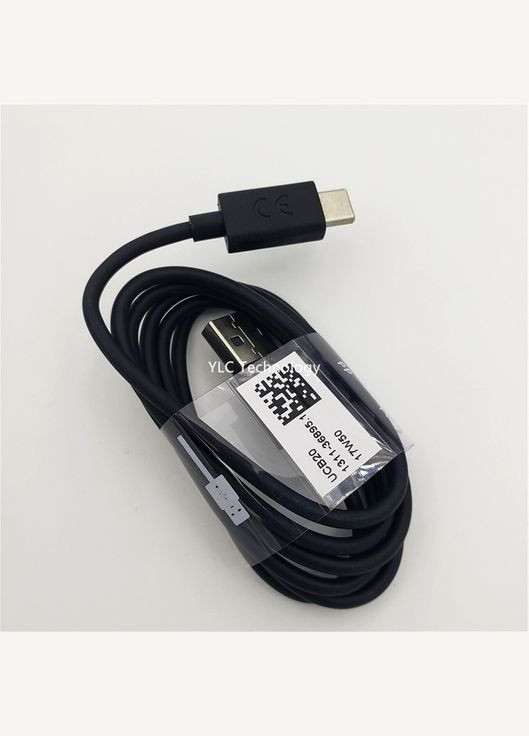 Кабель UCB20 Charging + Data Cable USB to USB Type C 1m Black 13110121 Sony (279826022)