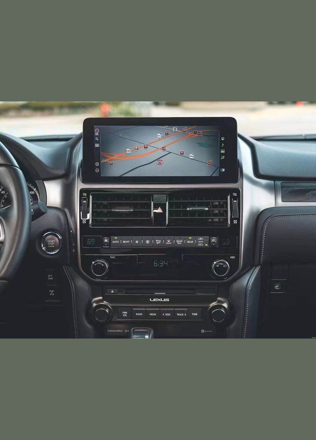 Штатная магнитола Lexus GX400/GX460 2008-2021 12.3'' 6/128 Carplay DSP 4G V2 Torssen (317046969)