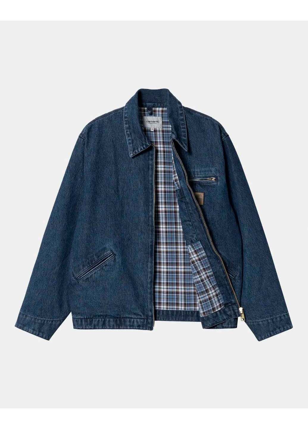 Темно-синя демісезонна куртка Carhartt