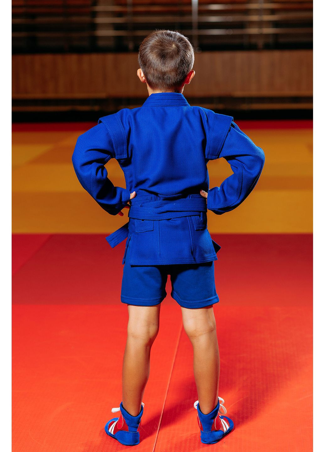 Форма для самбо (самбовка) синя TM " ", 130 зріст, щільність 550 гр/м.кв. Kintayo (361153324)