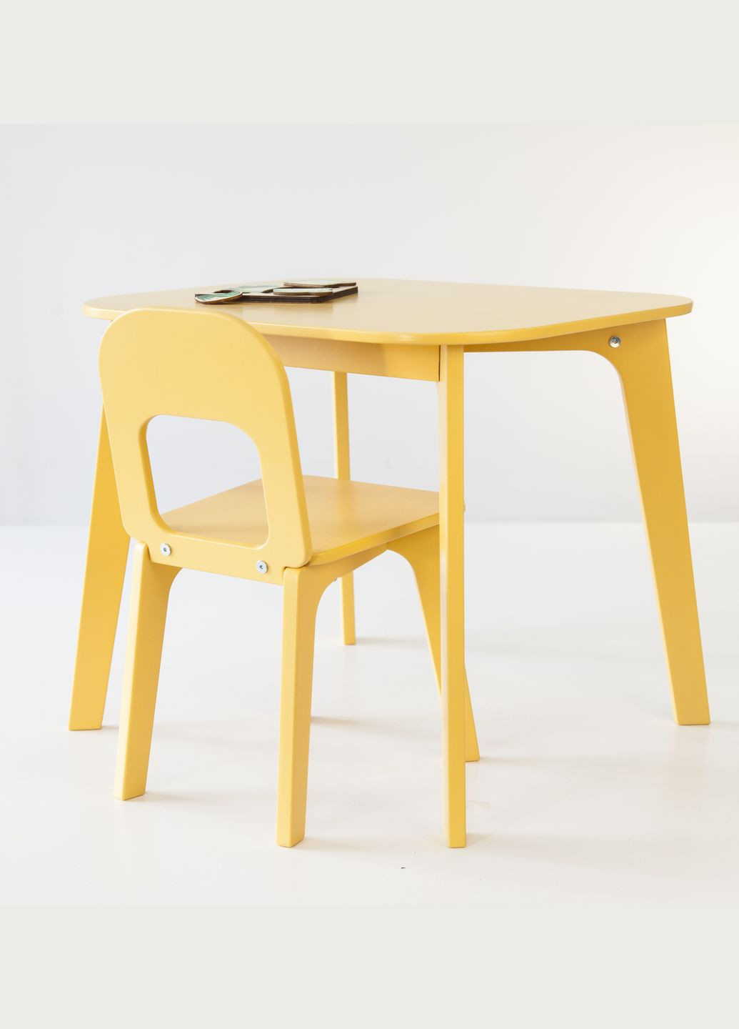 Дитячий столик і стільчик для дітей 2-4 років Жовтий Tatoy (292867428)