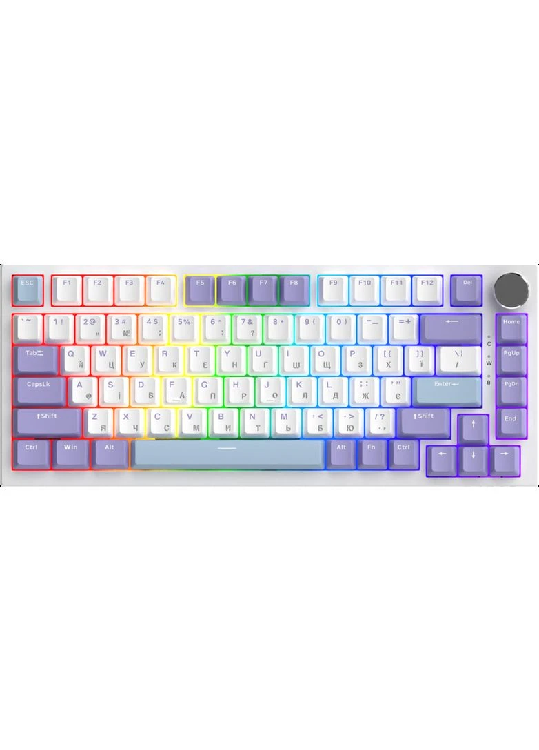 Проводная механическая клавиатура AK820 Sea Salt Switch White (AK820-SS-PWB) Ajazz (389097082)