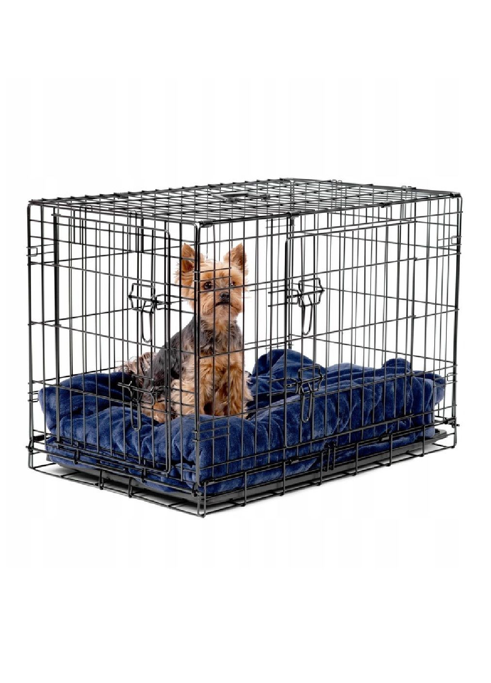 Металева клітка вольєр транспортер для перевезення транспортування тварин собак 75х47х54 см (478252-Prob) Розмір S Unbranded (303455424)