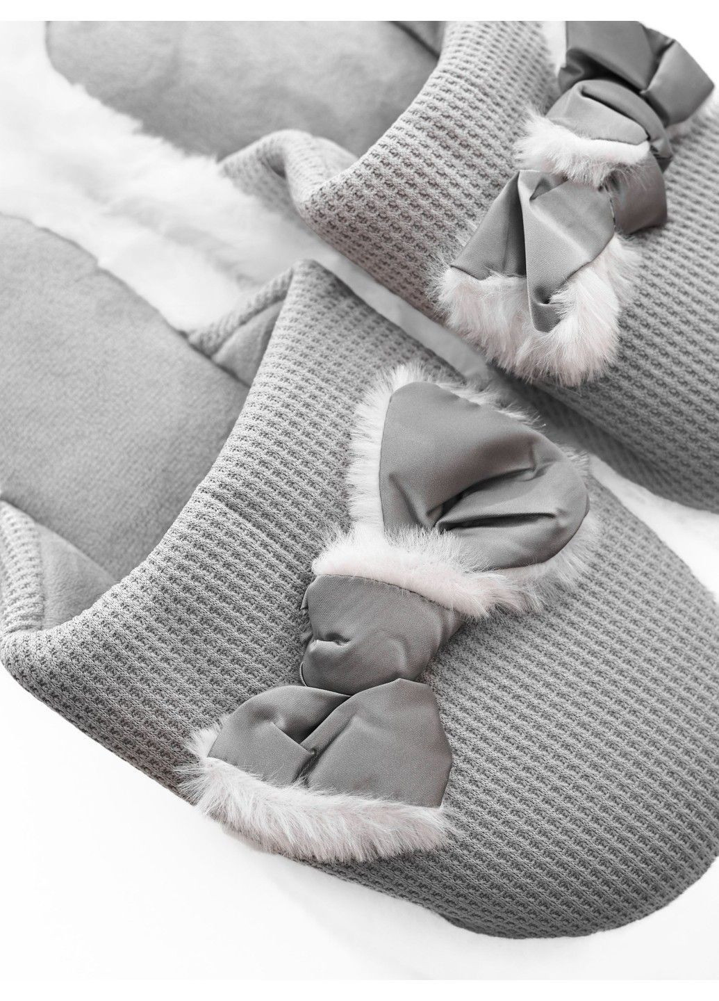 Серые тапочки женские Lumo