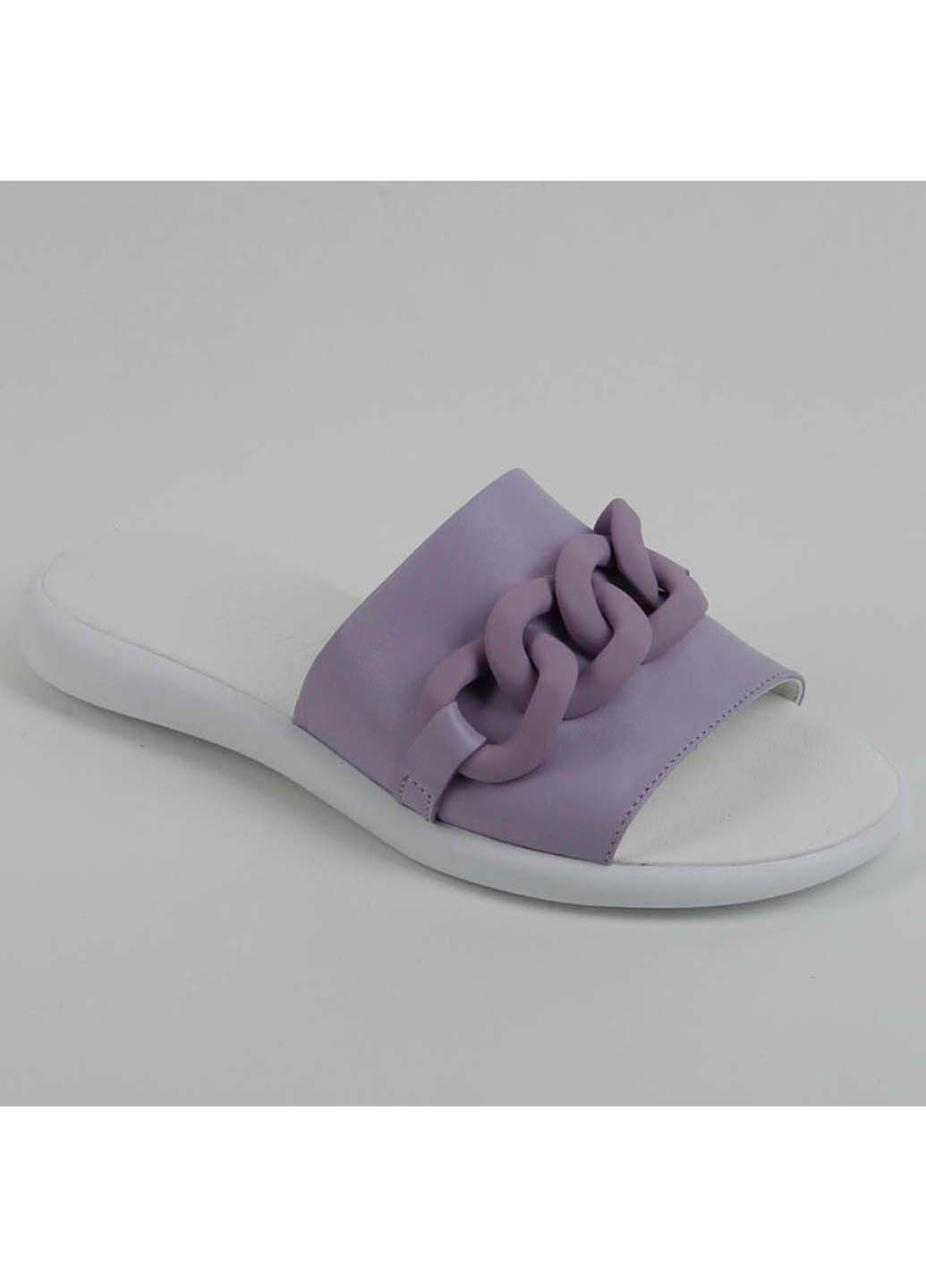 Фиолетовые шлепанцы женские Fashion
