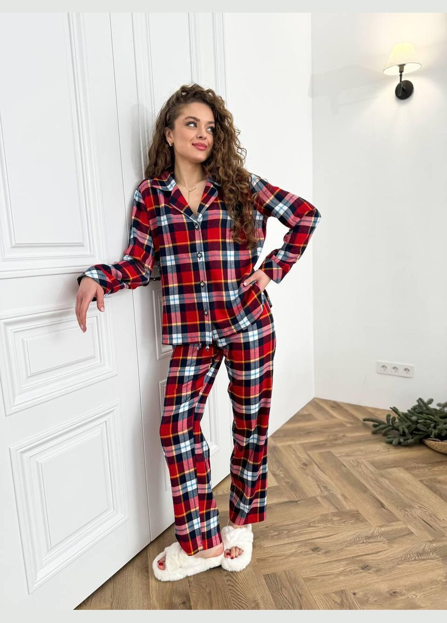 Синяя всесезон женская пижама L&L