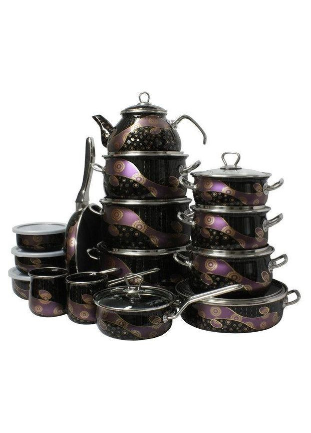 Каструля емальована 60572 "Чумацький шлях" (2,1 л) Interos (369776397)