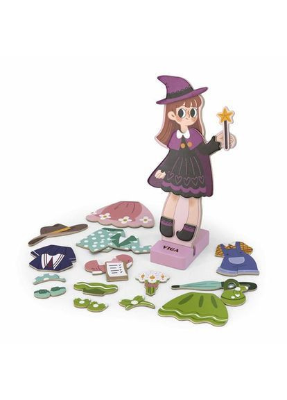 Магнитная игра Одень девочку () Viga Toys 44635 (372129527)