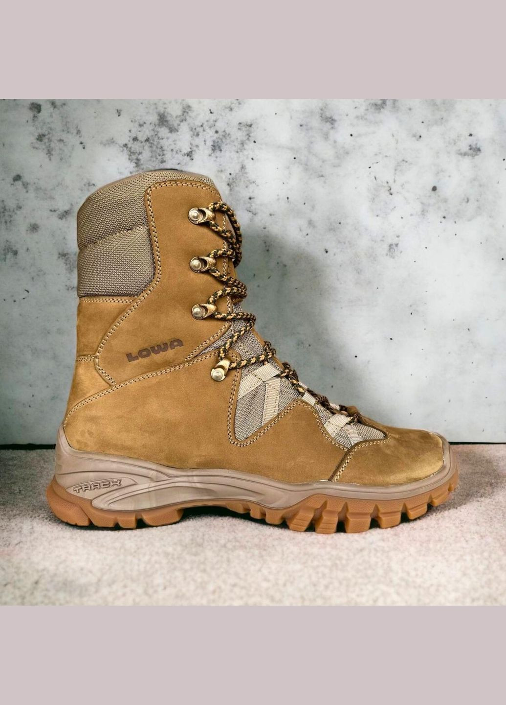 Мужские Тактические Зимние Берцы. 36-49р Койот. 100% Натуральная кожа! DSZM-1018 No Brand (301148087)