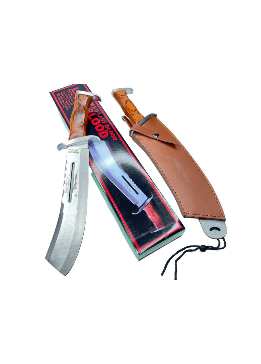 Нож мачете охотничий туристический Рембо Коллекционный RAMBO 4 No Brand (346597071)