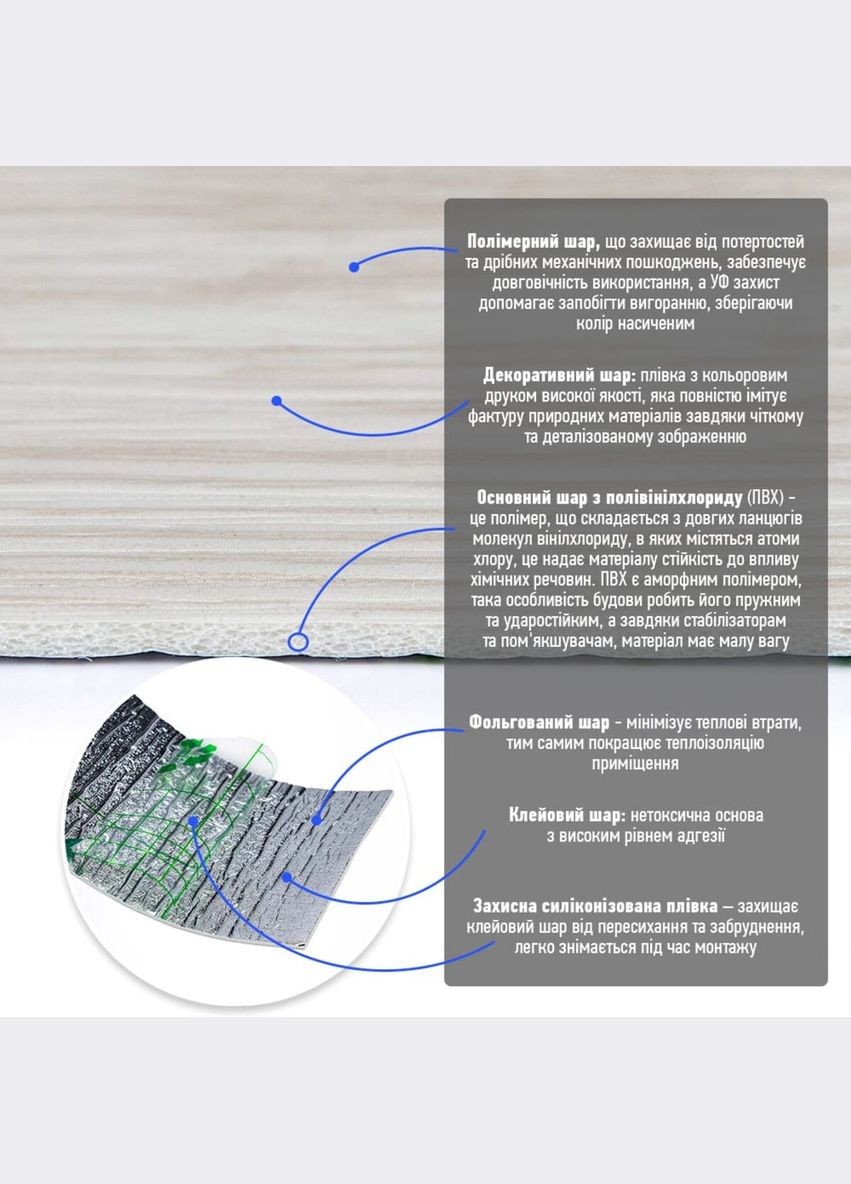 Плінтус вініловий самоклеючий 5000х100х2мм Матовий (D) SW-00002120 Sticker Wall (369619761)