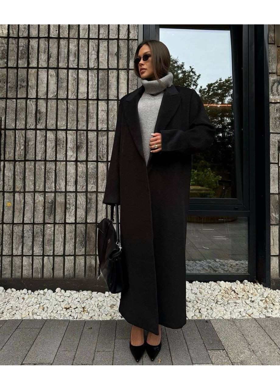 Чорне демісезонне Пальто Garna