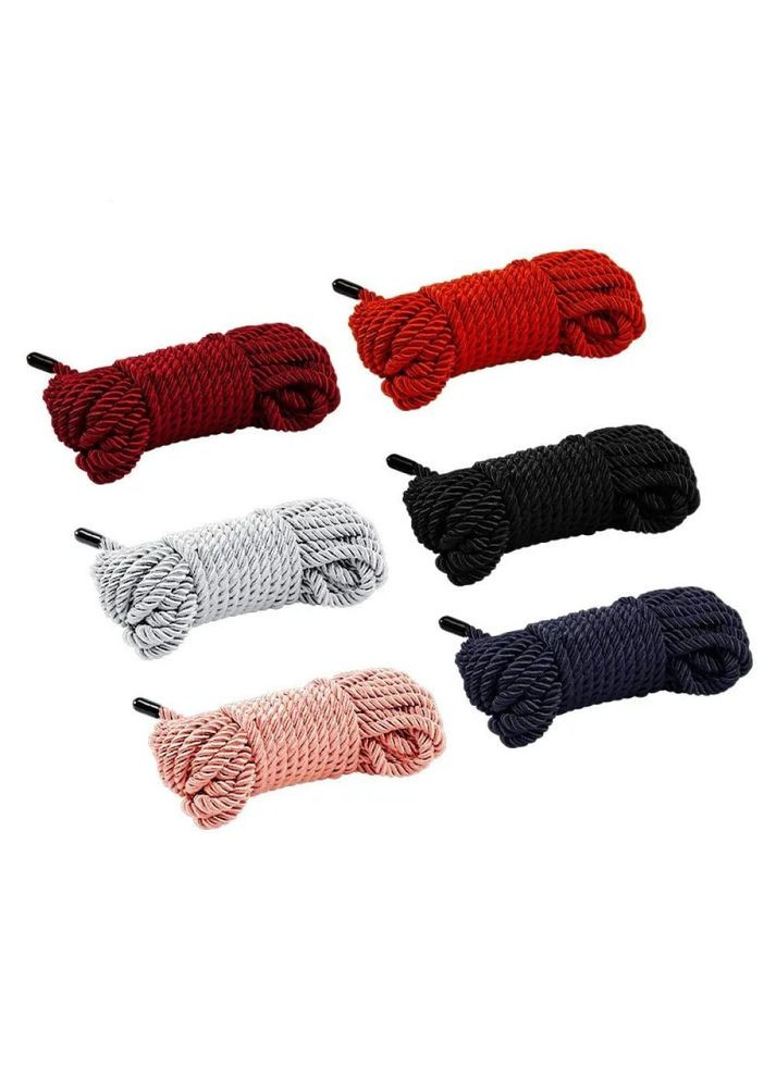 Веревка Romfun для бондажа и практик шибари, красная Roomfun (334285608)