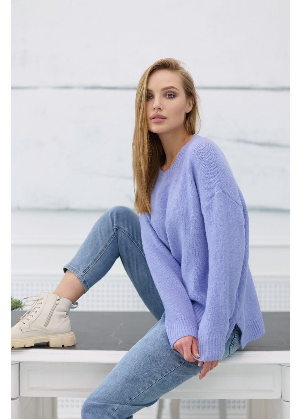 Бузковий демісезонний джемпер 5618.5127 Seventeen