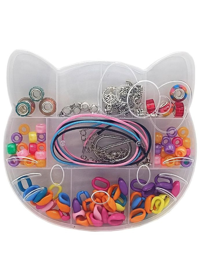 Набір бісеру для виготовлення креативних аксесуарів 215 намистини, бісер, підвіски No Brand (339777785)