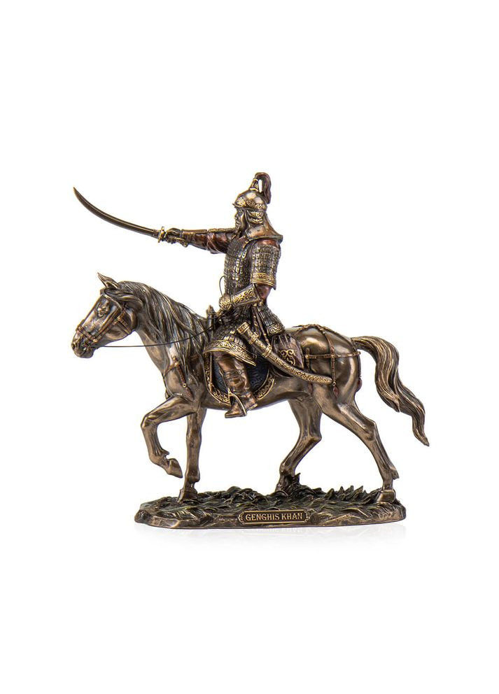Статуэтка Чингисхан на коне 34 см VERONESE ELISEY (366889126)