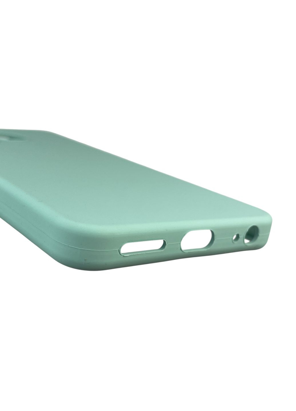 Чехол для Spark 20C BG7n силиконовый с микрофиброй нескользящий на техно спарк 20с бирюзовый Tecno (366387533)