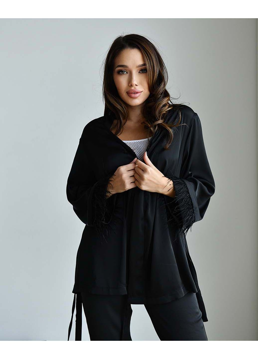 Чорна піжама Модельєр