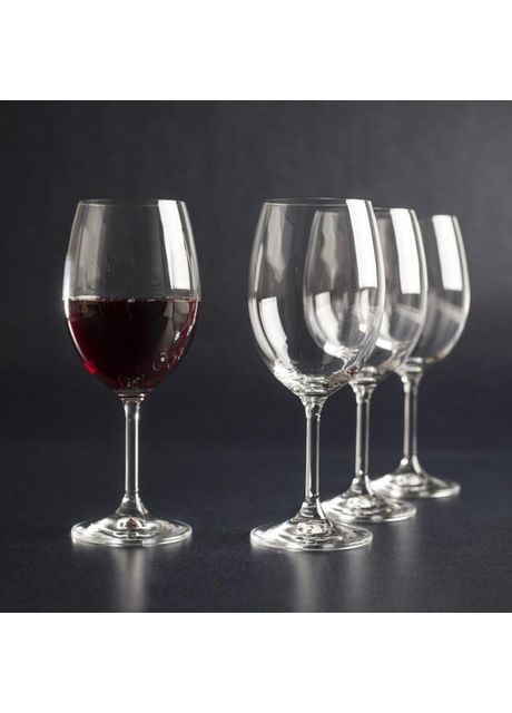 Набор бокалов для вина Lara 450 мл 6 шт 40415/450 Bohemia (342375429)