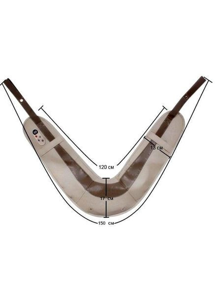 Вибромассажер ударный Cervical Massage Shawls для мышц тела Good Idea (354226754)