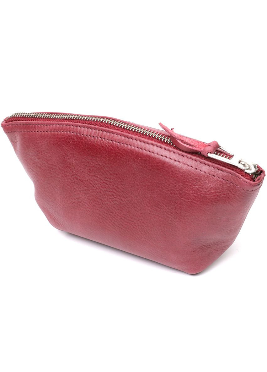 Зручна жіноча шкіряна косметичка 16792 Grande Pelle (332052674)