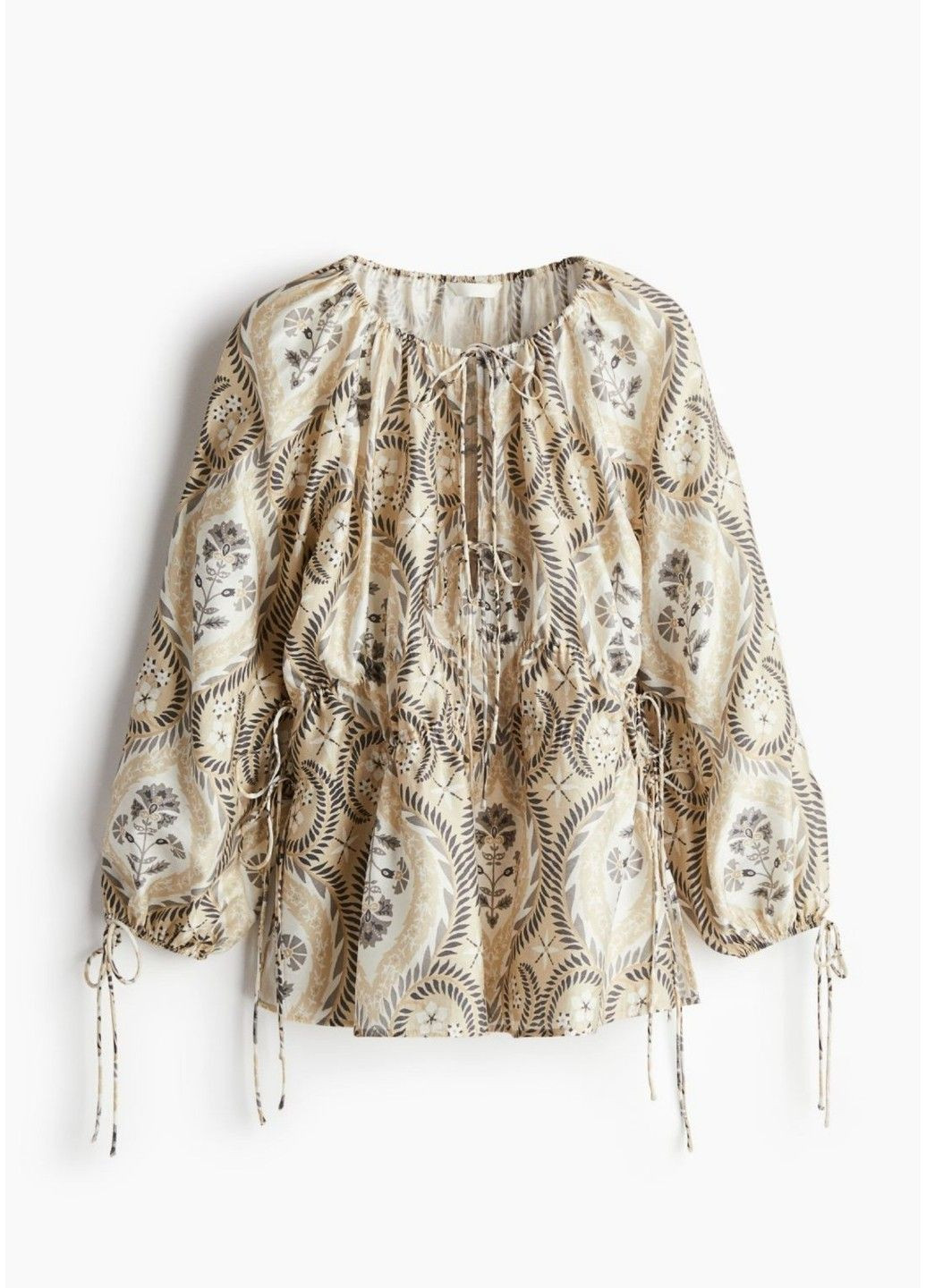 Бежевая повседневный рубашка H&M