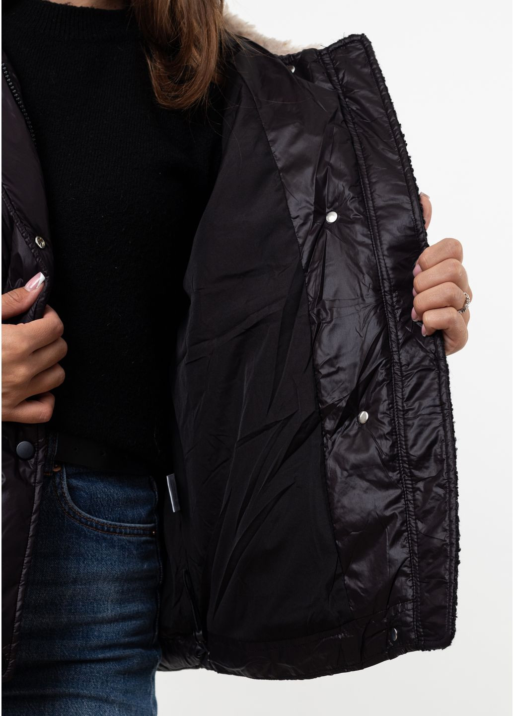 Черная куртка (к863) Vivilona