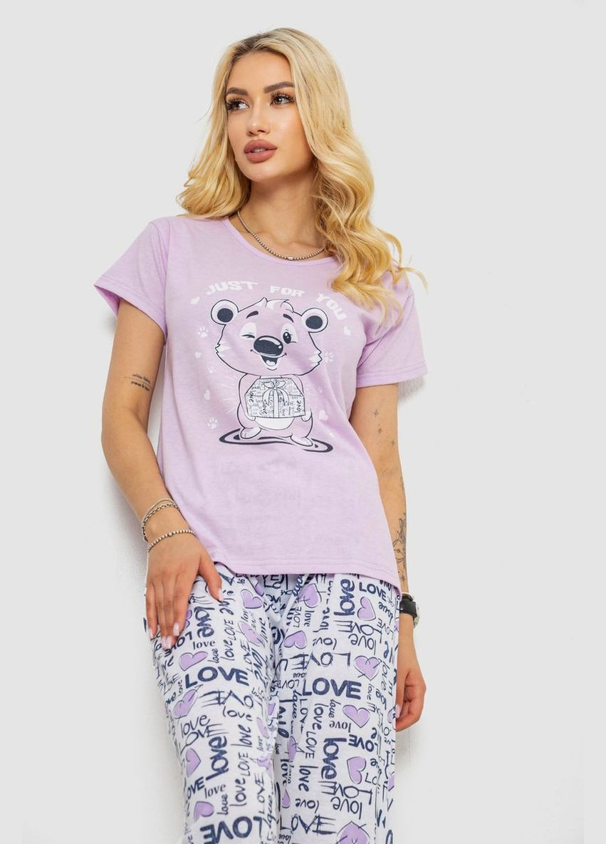 Бузкова всесезон піжама жіноча з принтом,, 243r2525 Ager