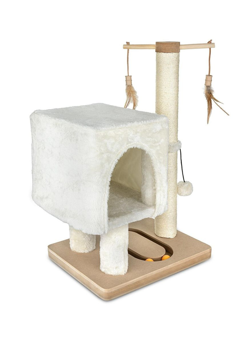 Когтеточка для кошек CT04, 40x30x64см Happet (353687602)
