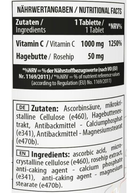 Healthy by MST Vitamin C + Rosehips 100 Tabs MST Nutrition (368774624)