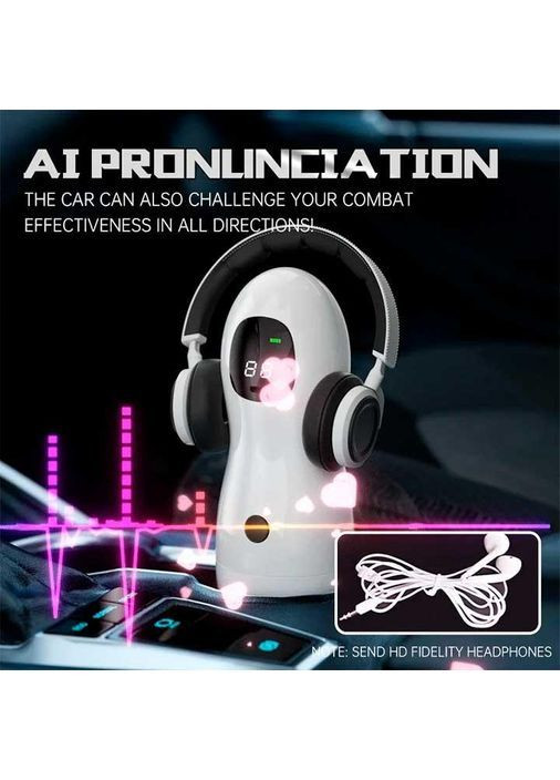 Автоматичний мастурбатор із навушниками та дисплеєм Sex robot USB Type-C No Brand (366892141)
