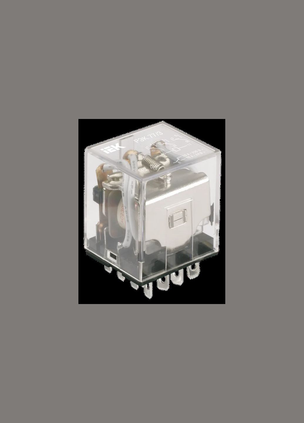 Промежуточное реле 10А 3к 24V DC LY3 [RRP10-3-10-024D] РЭК77/3 UEC (337158802)