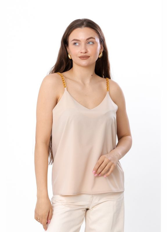 Бежева блузка жіноча (p-16564) Носи своє