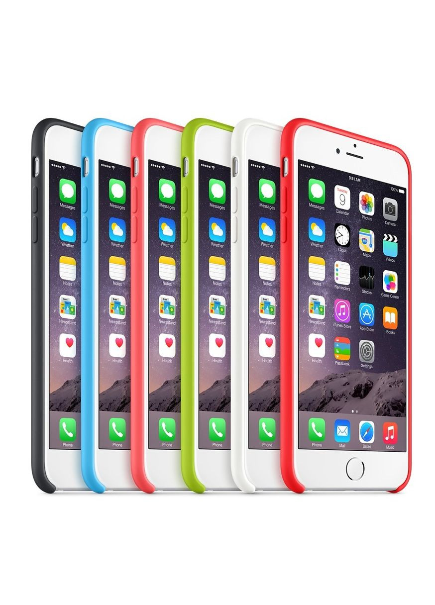 Чехолнакладка Silicone Case Apple iPhone 6/6s Blue Toto (301465733)