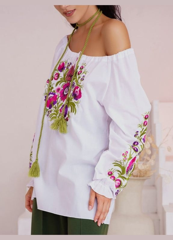 Белая блуза issa plus wn20-306 белая Magnet