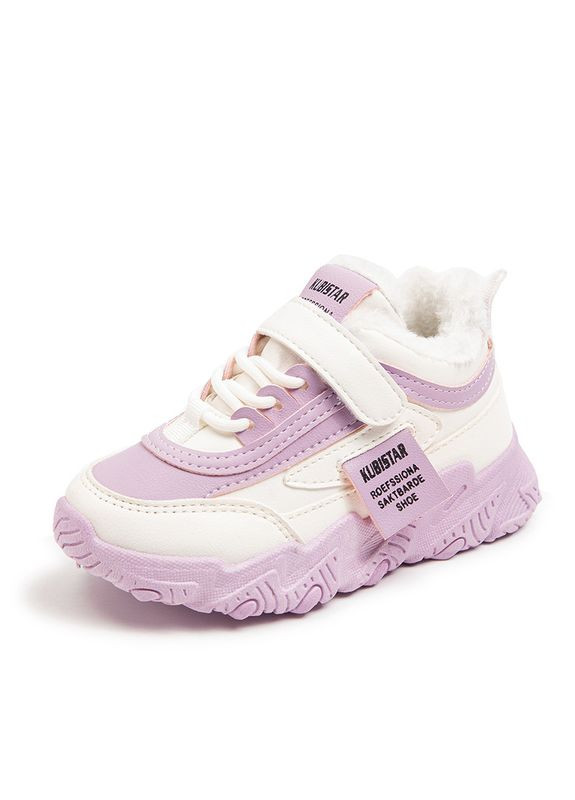 Фиолетовые всесезон кроссовки Qoopixie