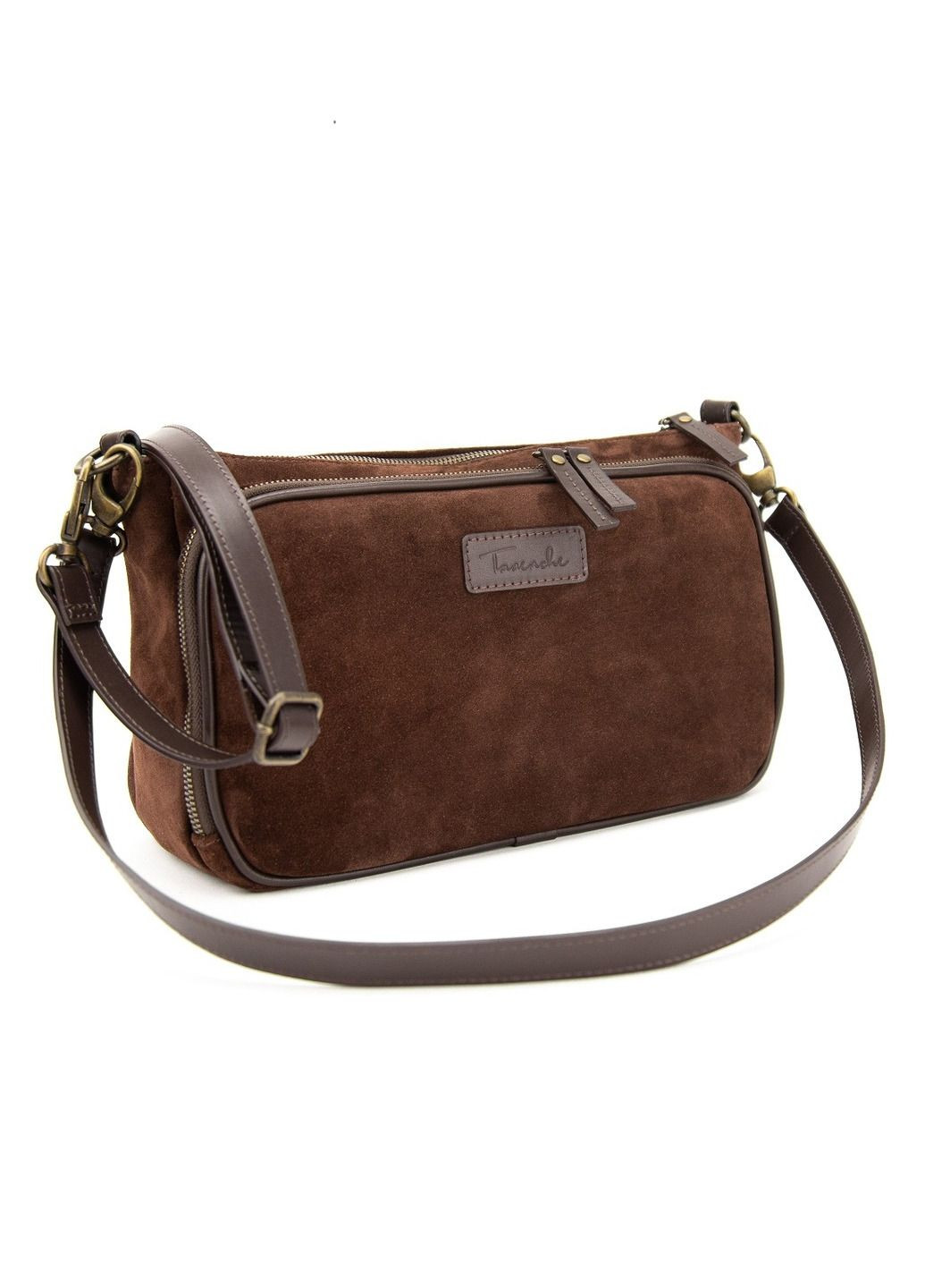 Сумка женская кроссбоди через плечо из натуральной замши RoyalBag CH-001 (335806826)