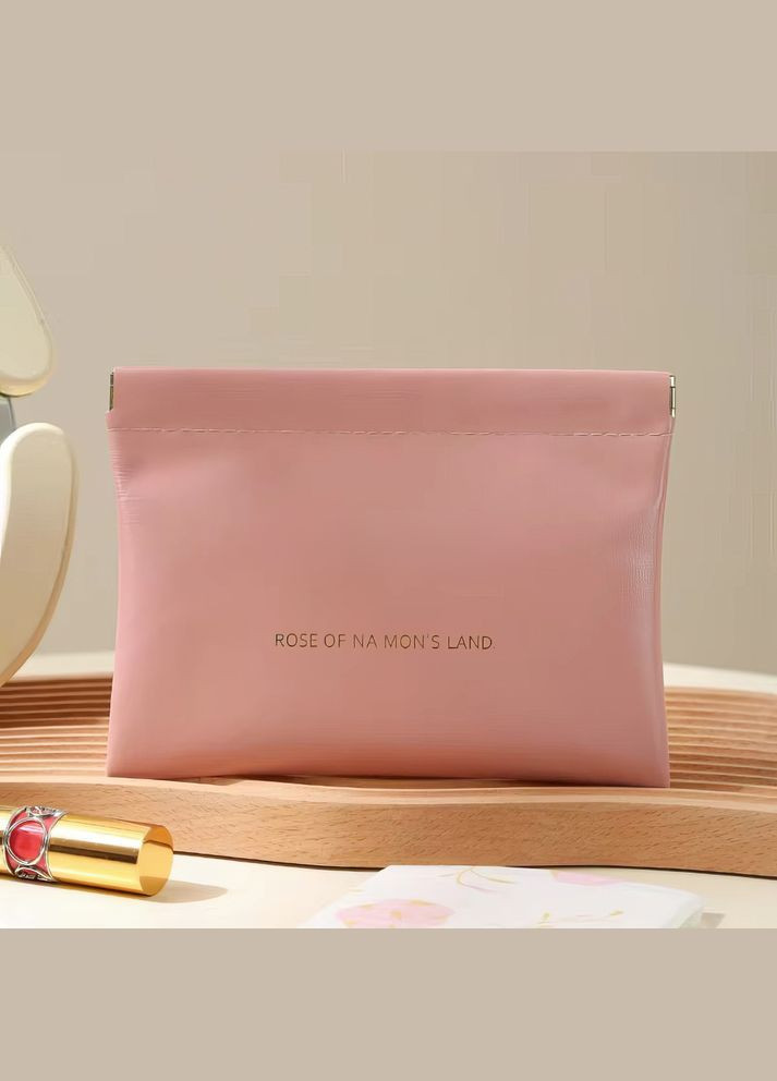 Набір косметичок портативні 2 шт для зберігання аксесуарів, футляри для дрібниць розмір 14х18 і 11х12 см рожеві No Brand (337668888)