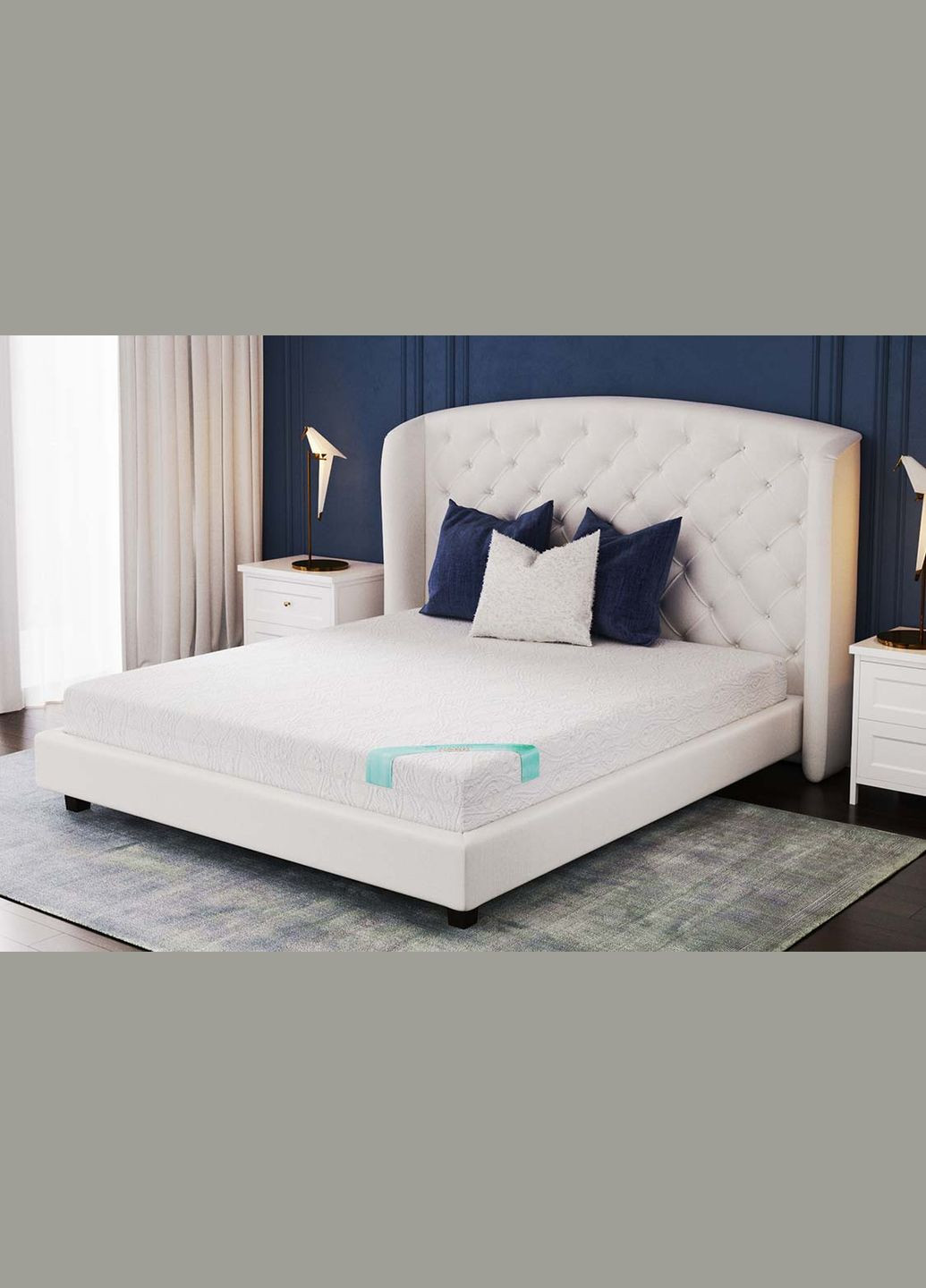 Матрас Zephyr Lazy Sufle 90х200 см (EVR5279) HighFoam (305004513)