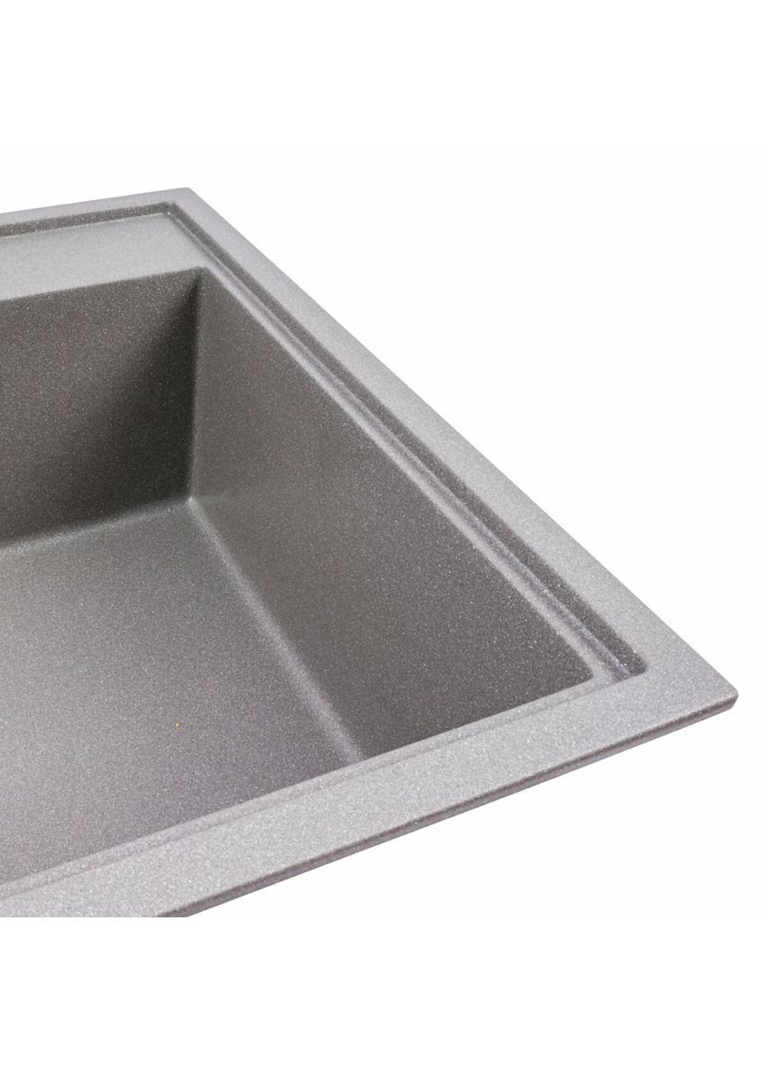 Гранитная мойка для кухни SHERLIT 6050 матовая Серый Мусон Valeso (337718056)